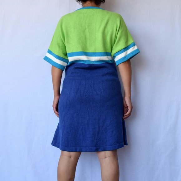 dELiA*s Green and Blue Mini Dress - Picture 7 of 9